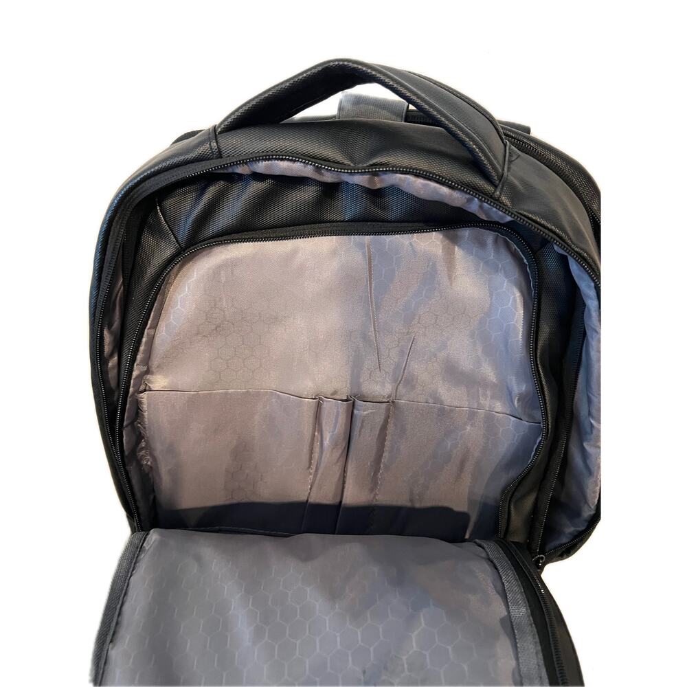 Soft Shell Padded Computer Travel Backpack - Picture 3 of 5